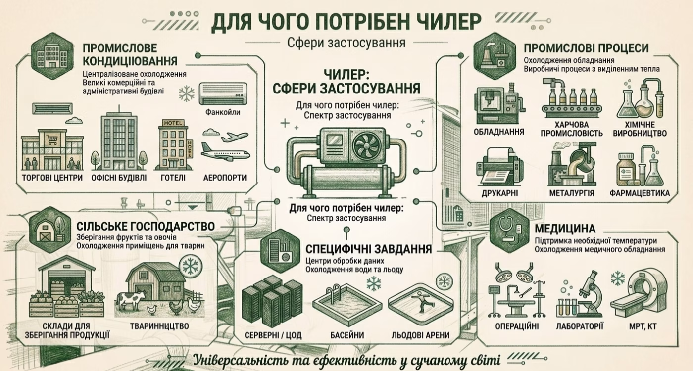 Для чого потрібен чилер