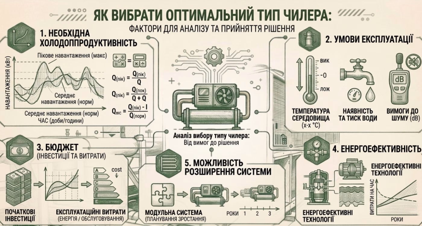Як вибрати тип чилера