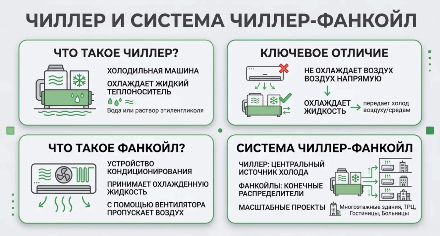 Что такое чиллер и зачем он нужен?