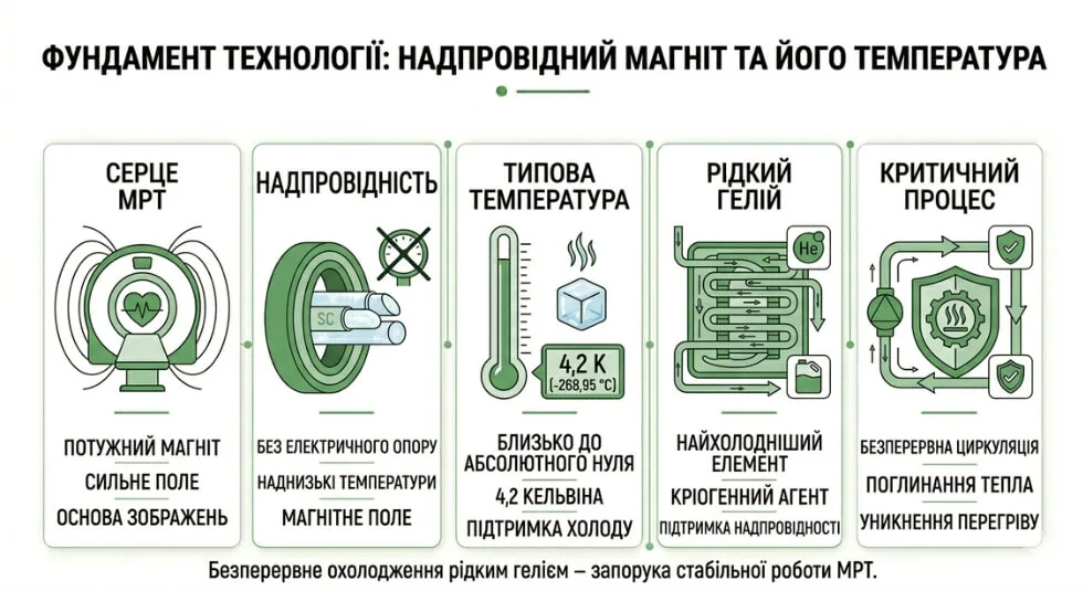 Фундамент технології мрт