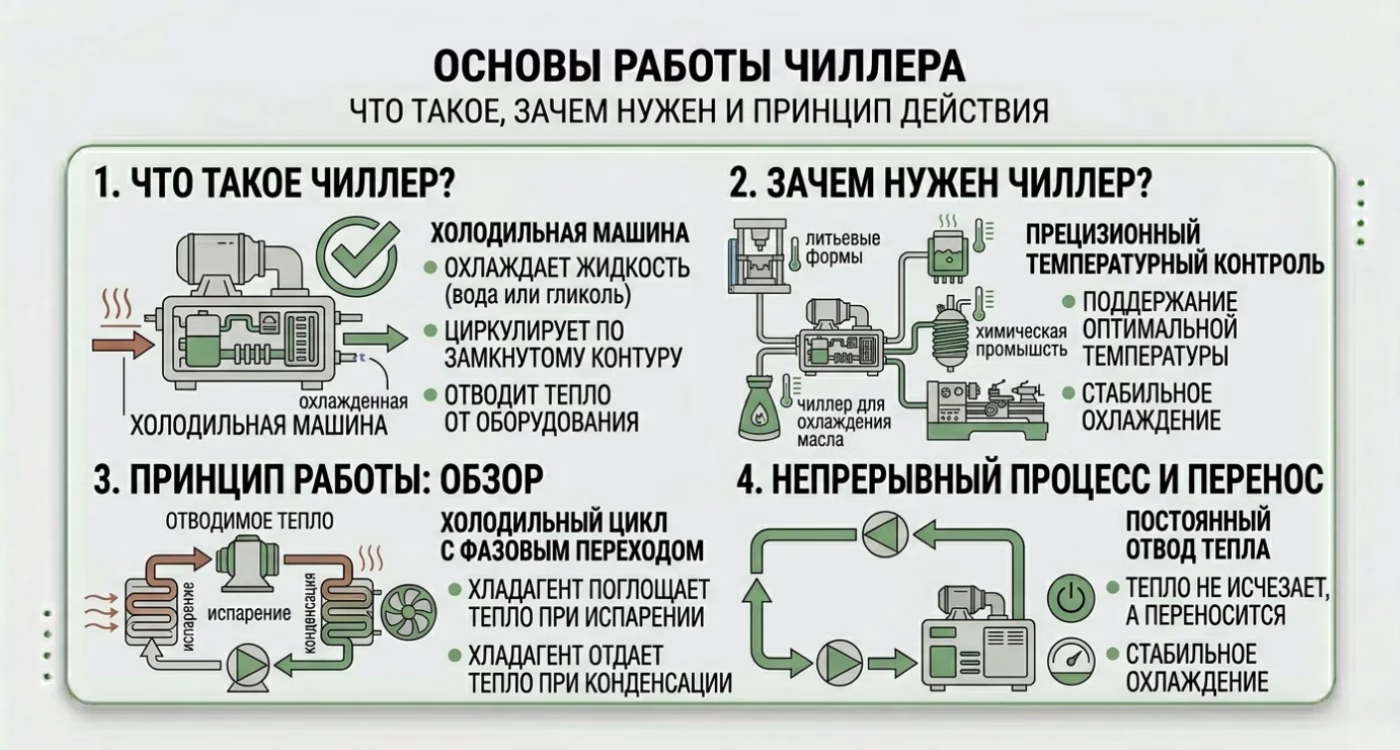 Основы работы чиллера