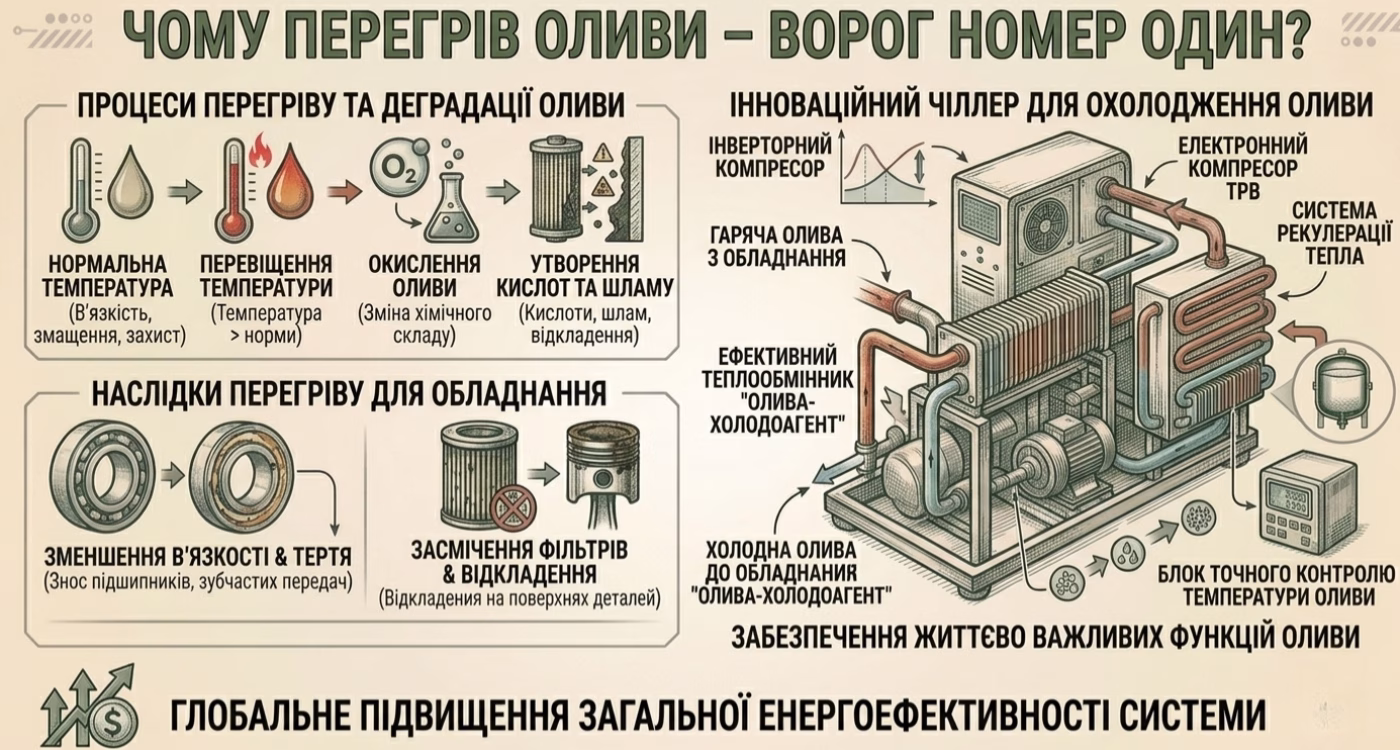 перегрів оливи ворог