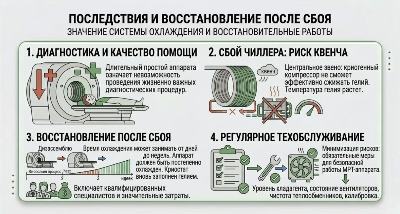 Последствия после сбоя МРТ