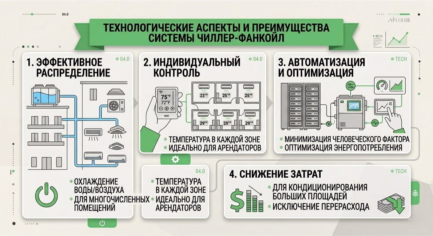 Технологические аспекты и преимущества чиллеров