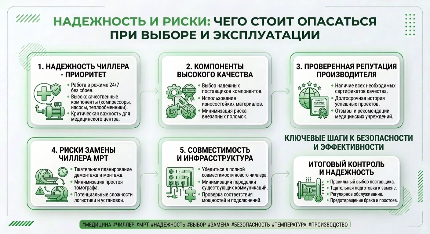Чего стоит опасаться при выборе чиллера