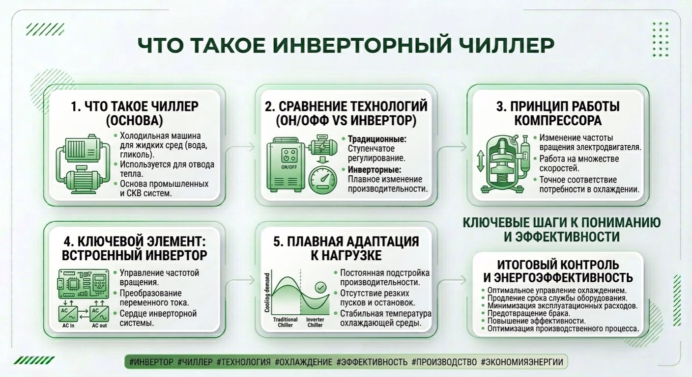 Что такое инверторный чиллер
