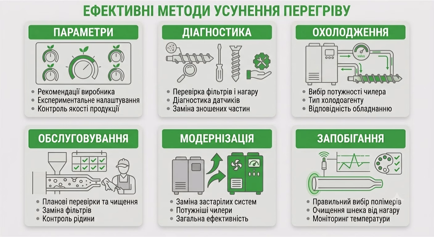 Ефективні методи усунення перегріву