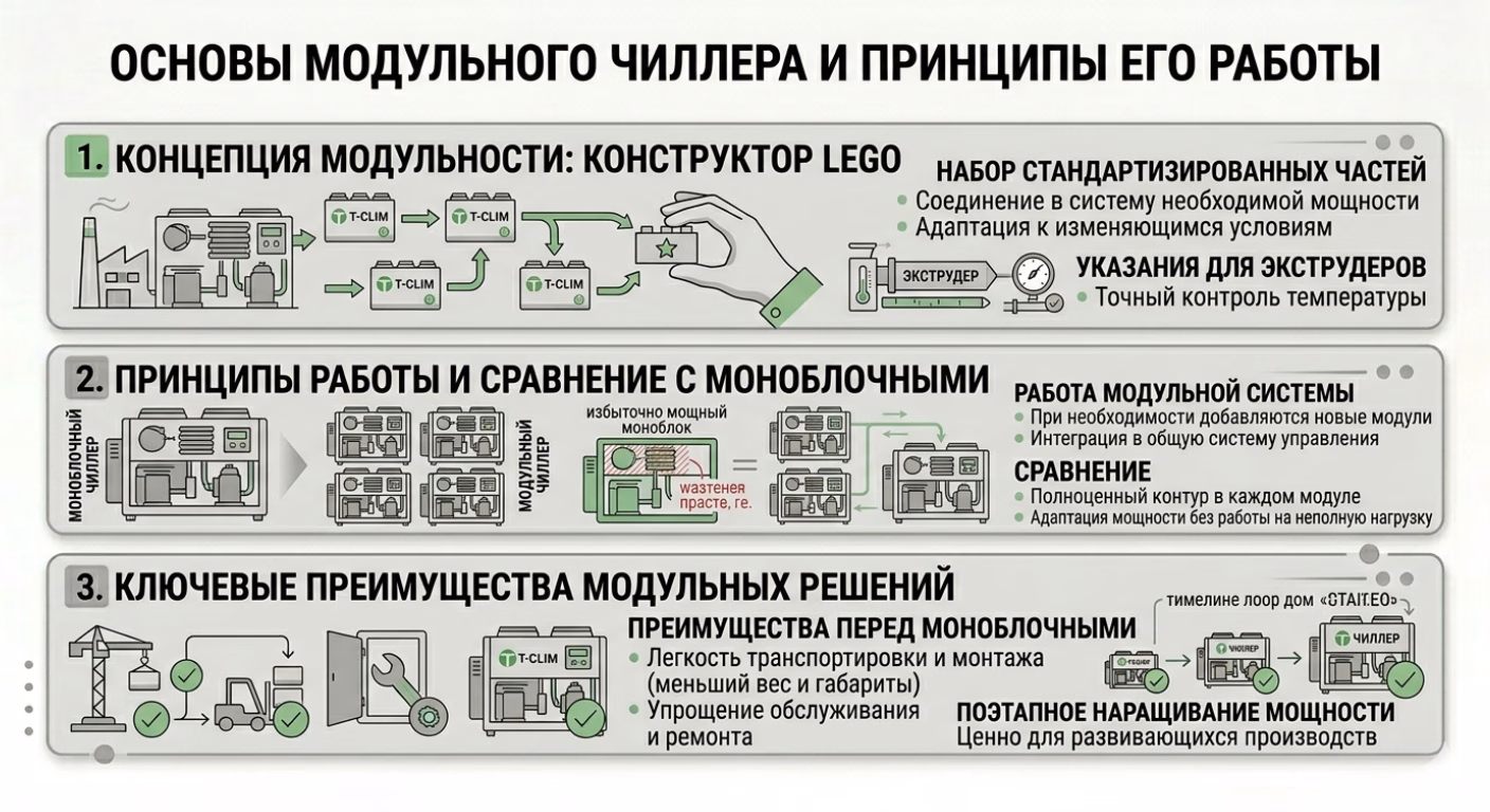 Основы модульного чиллера