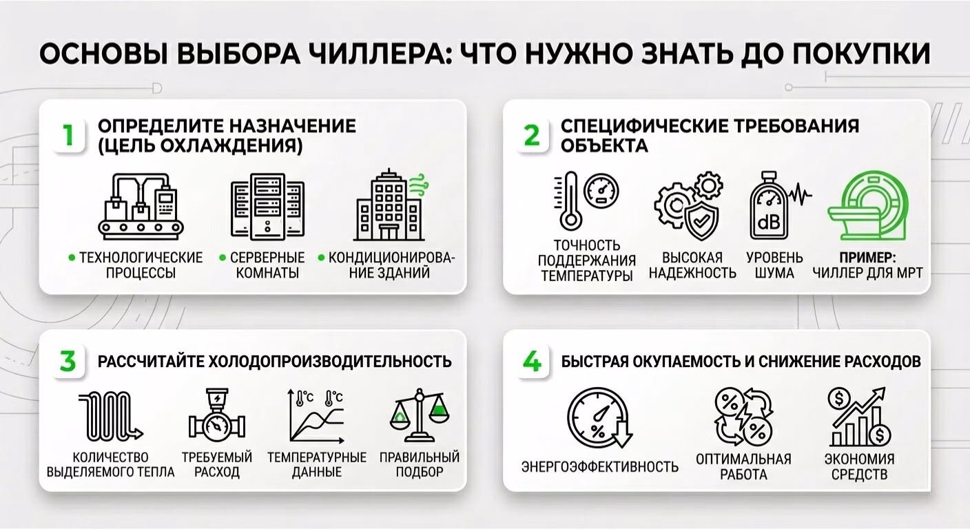 Основы выбора чиллера