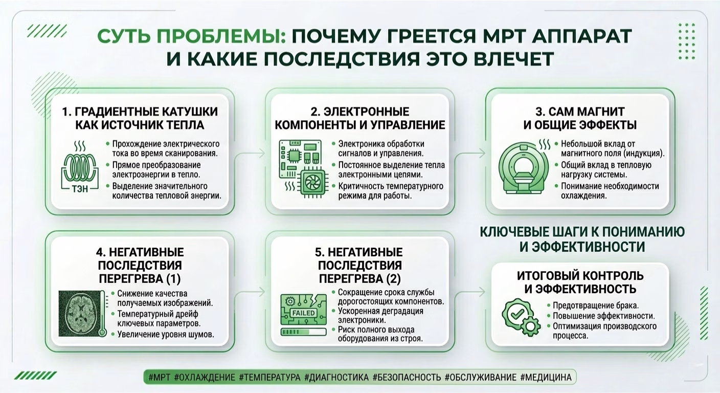 Почему греется МРТ аппарат