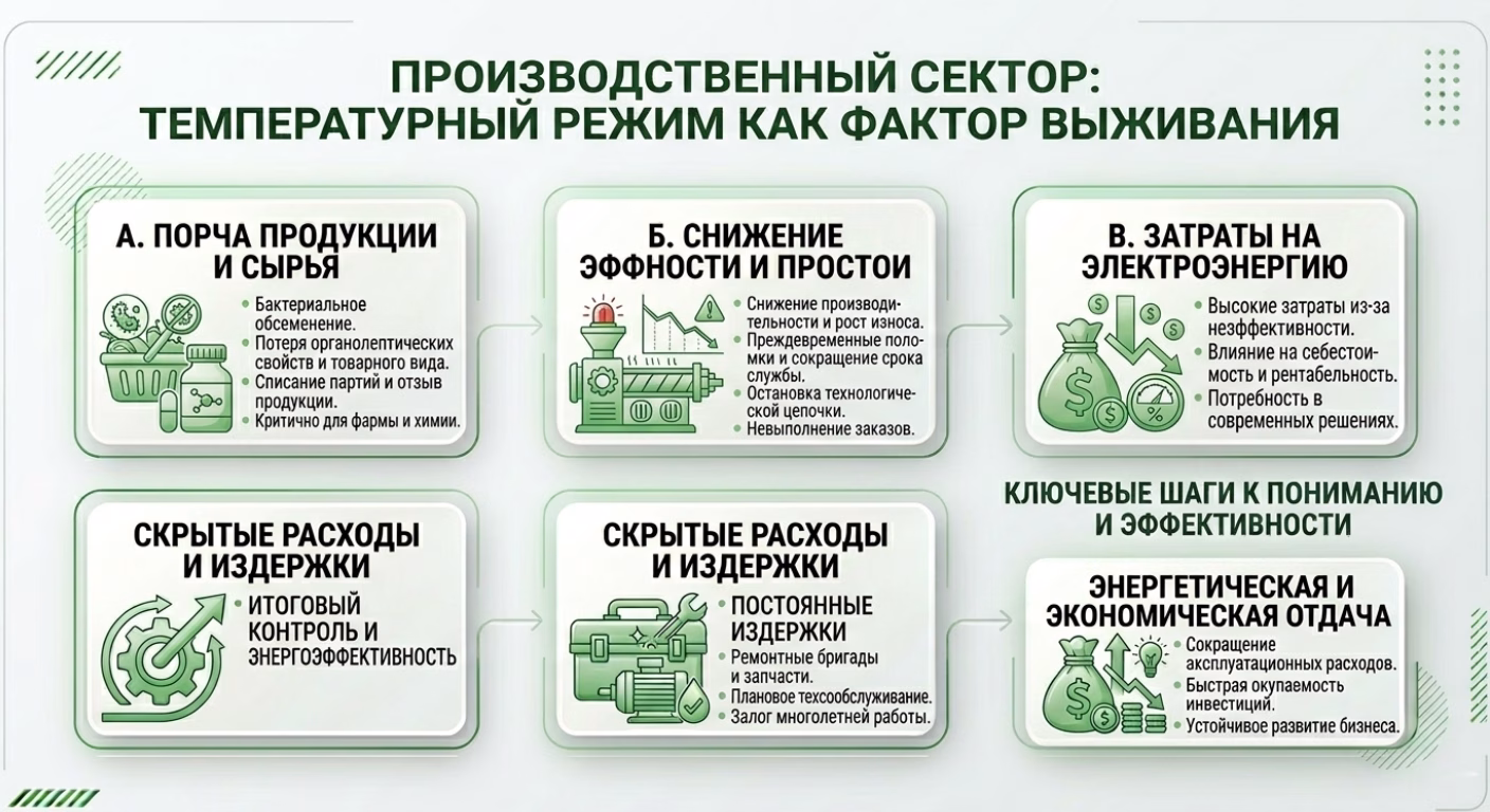 Производственный сектор затраты