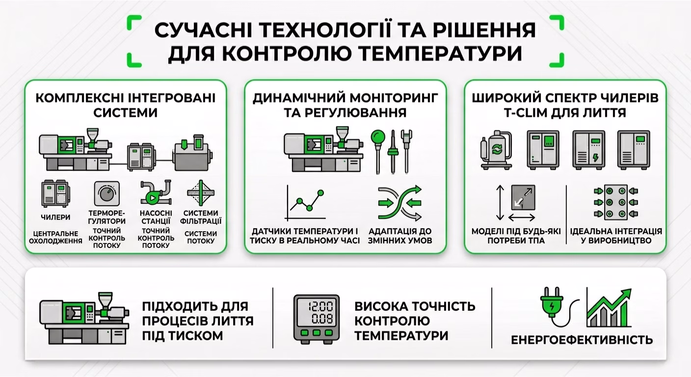 рішення для контролю температур