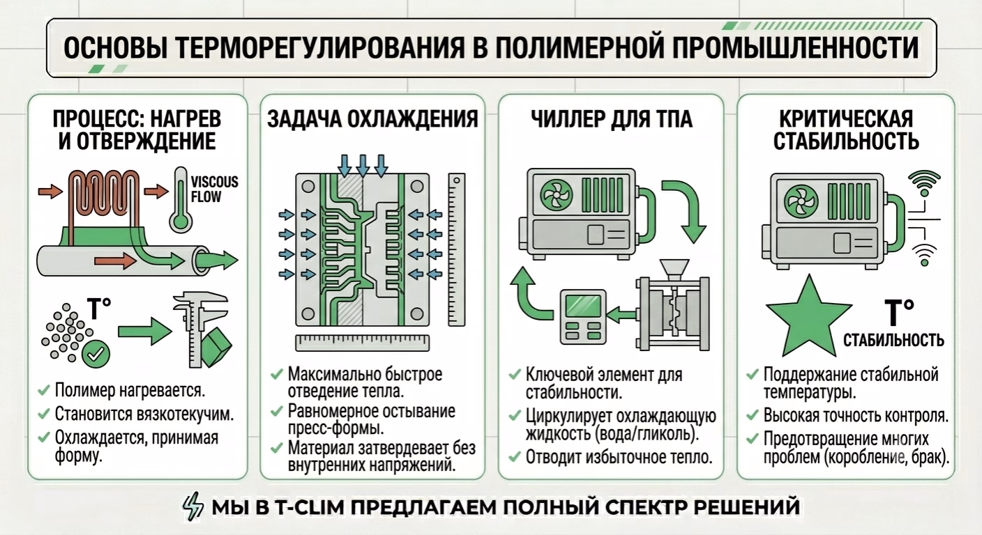 Основы терморегулирования в полимерной промышленности