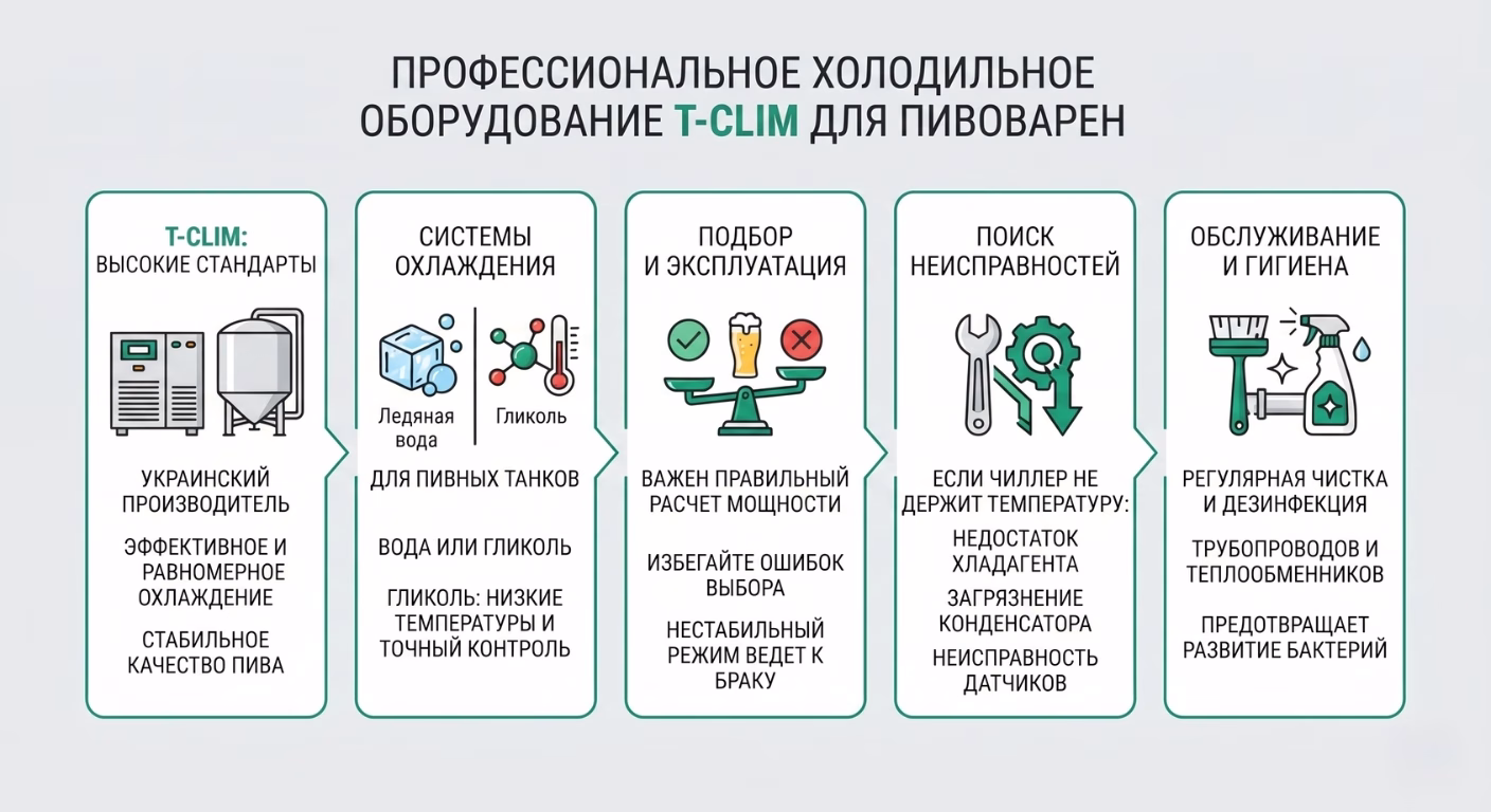 Профессиональное холодильное оборудование T-CLIM