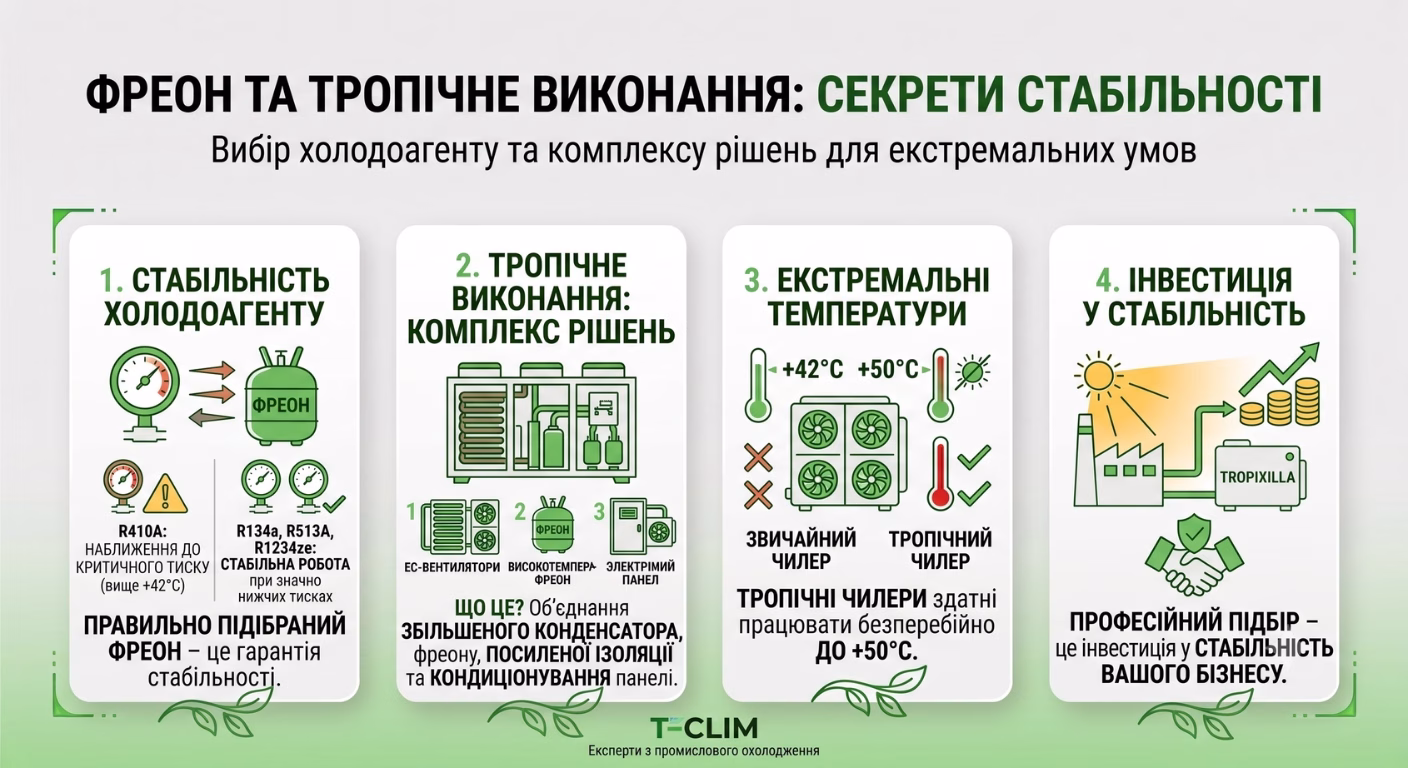 Фреон та тропічне виконання