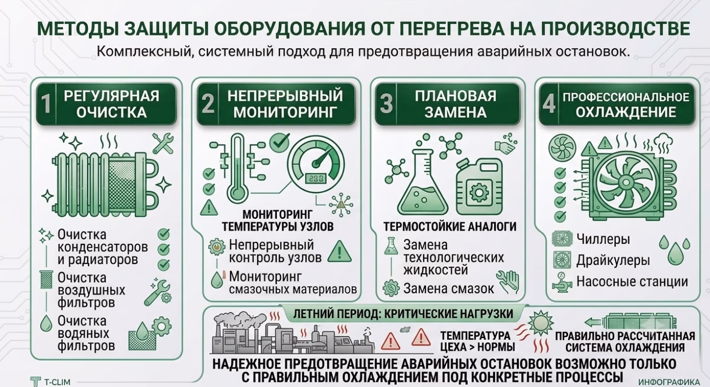 Методы защиты оборудования от перегрева