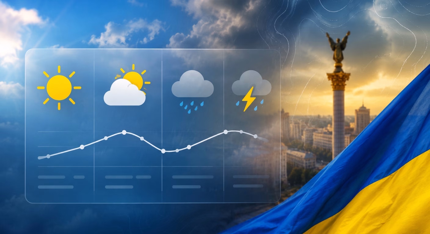 Погода на День Незалежності 2026: чи буде спека, дощі та яка температура очікується